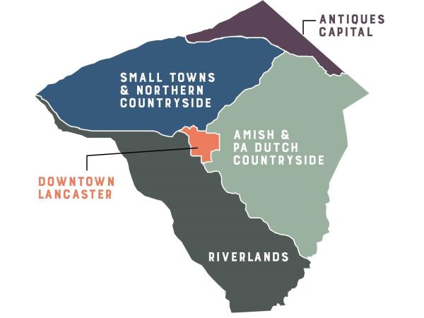 map of surrounding lancaster pa